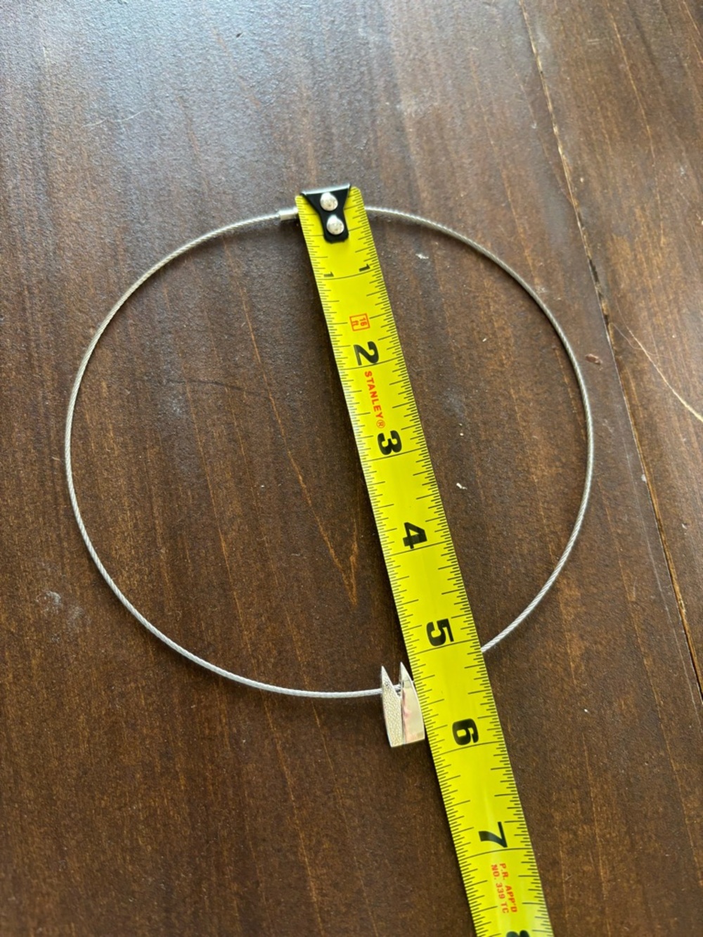 Minimalist pendant choker necklace - Picture 5 of 5